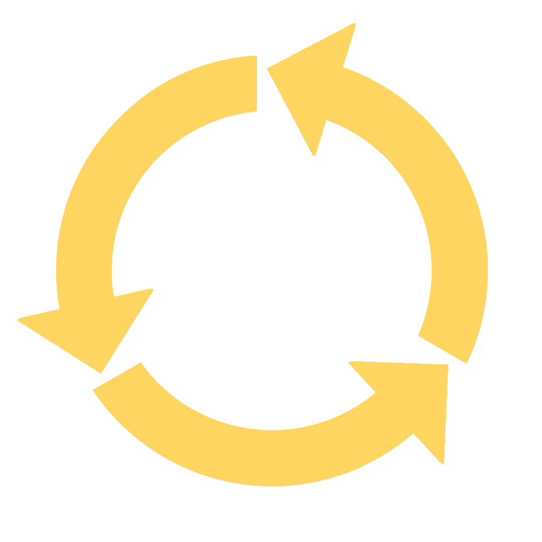 gif animation of a rotating circular arrow