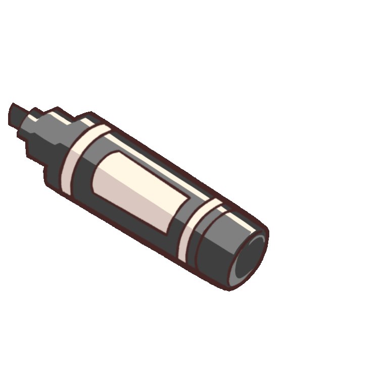 Animated illustration of a stapler UGOKAWA