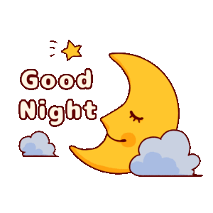 GIF animation of "Good Night"