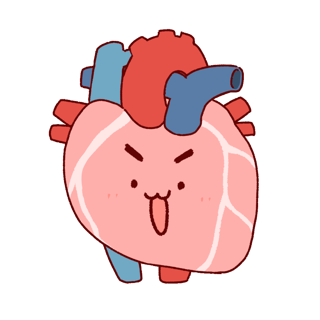 gif animated illustration of heart